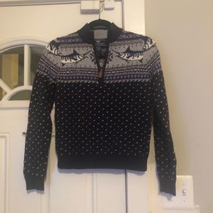 Vineyard Vines Boys Pullover Sweater with Swordfish